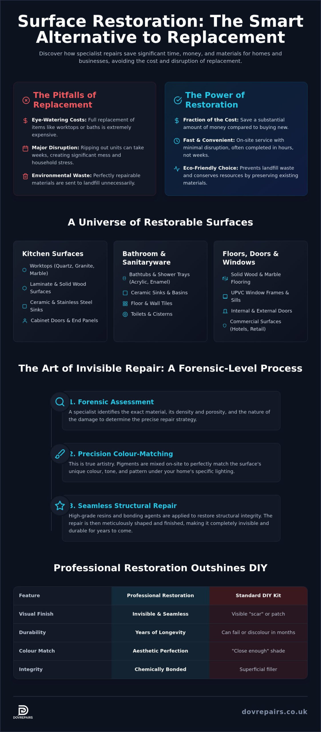 Professional Surface Restoration Specialist Kent: Expert Repairs for Your Home